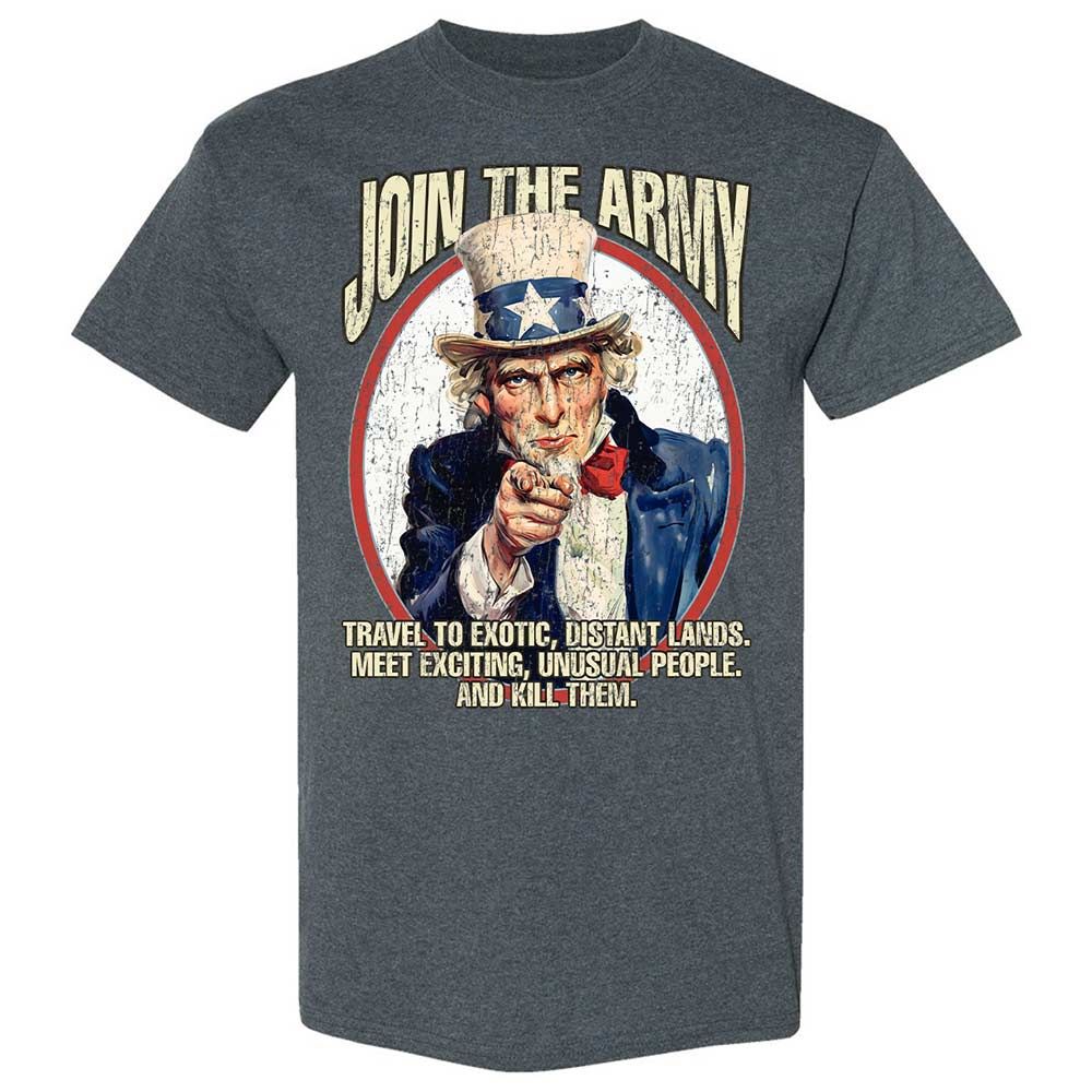 Join The Army - Dark Heather - 6