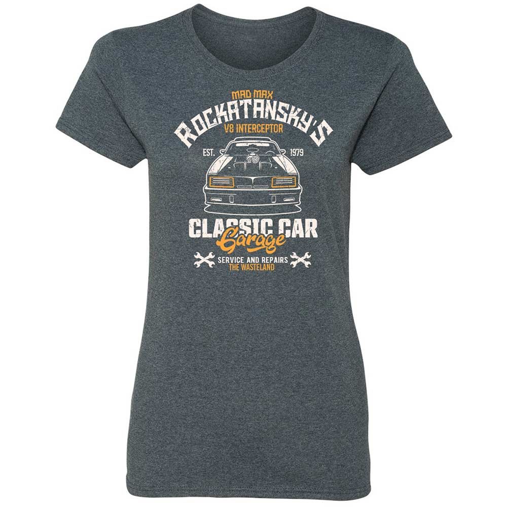 Women's T-Shirt - Q2YA5U87 - Dark Heather - 6