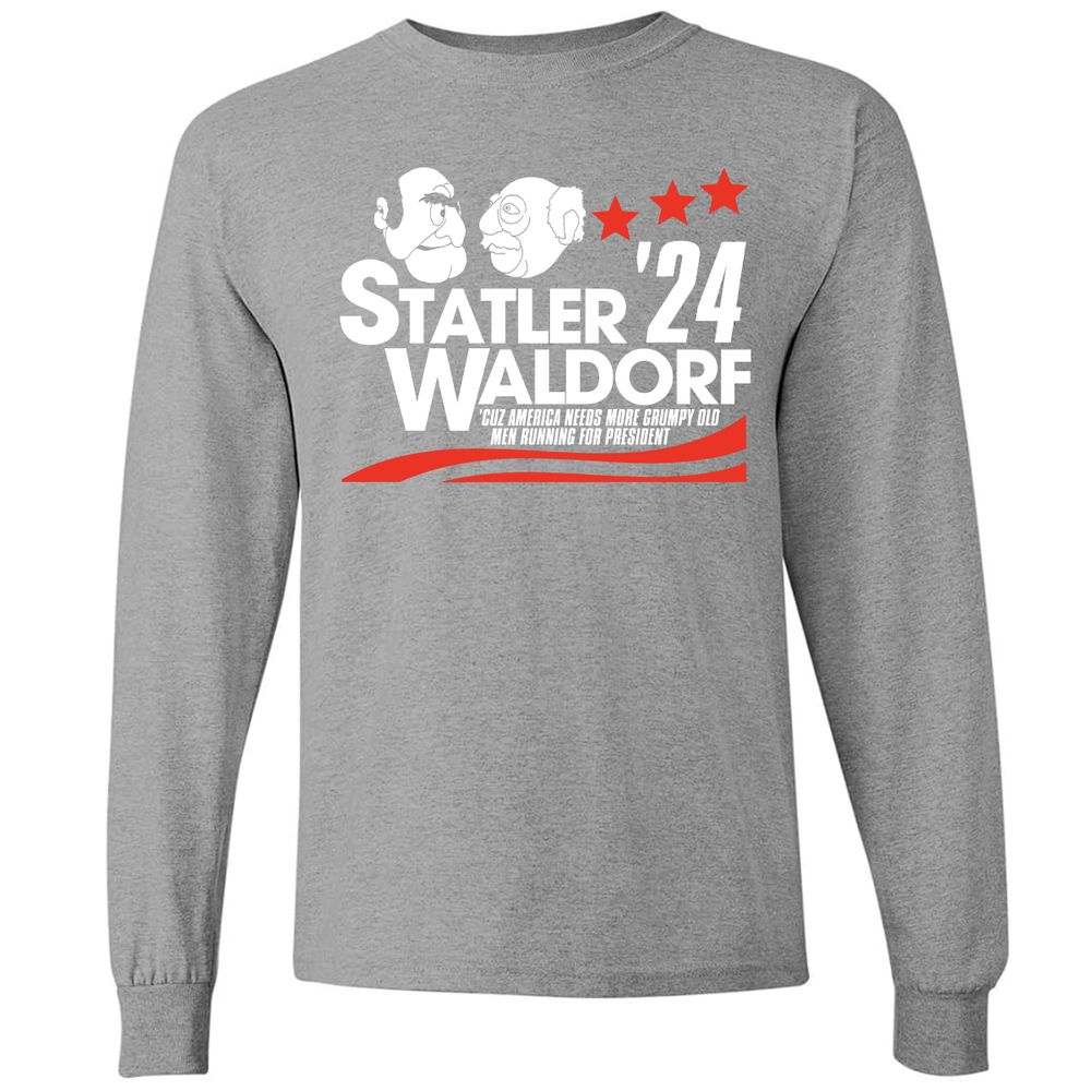 Long Sleeve T-Shirt - KQ1Z8FV6 - Graphite Heather - 6