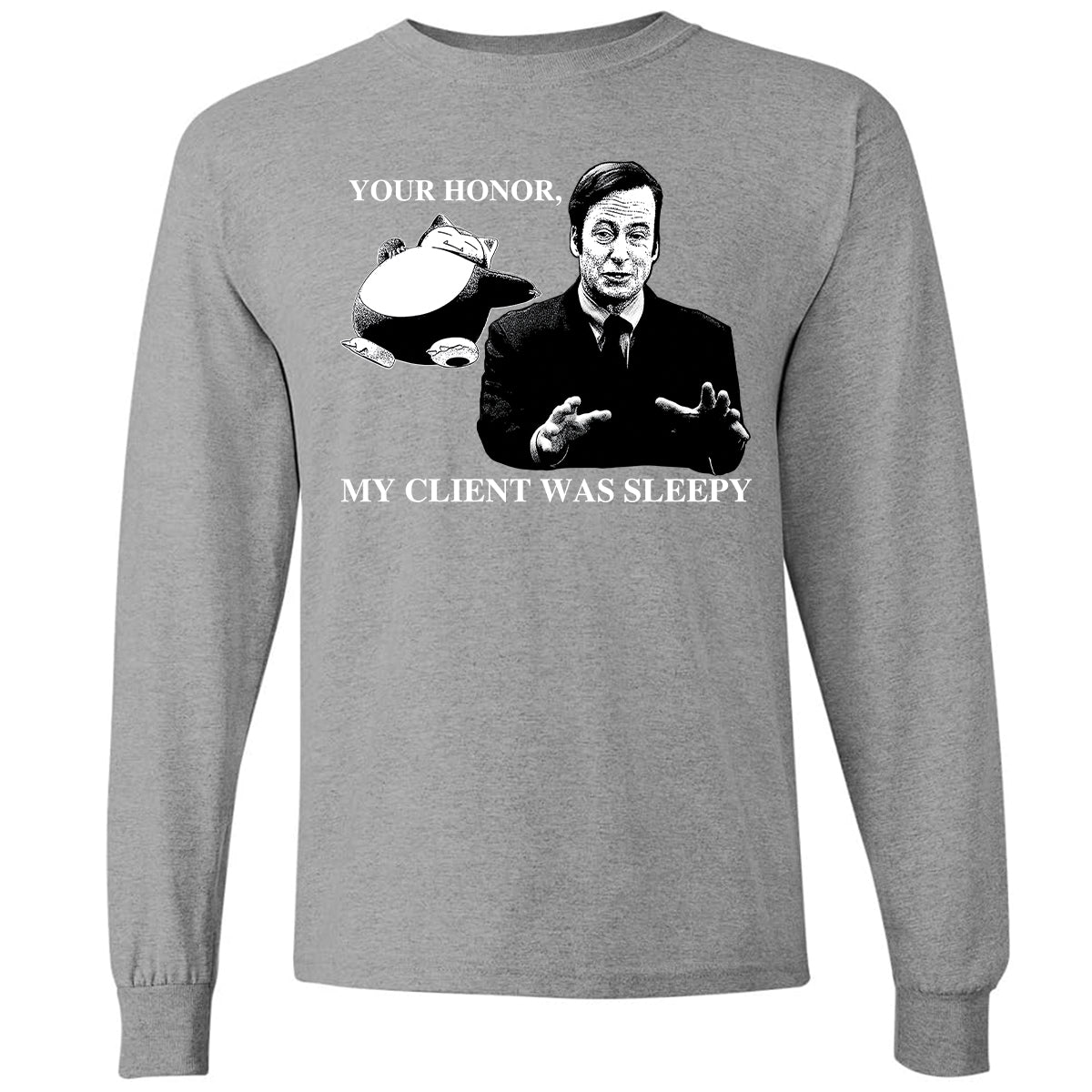 Long Sleeve T-Shirt - Z76VYP2R - Graphite Heather - 6