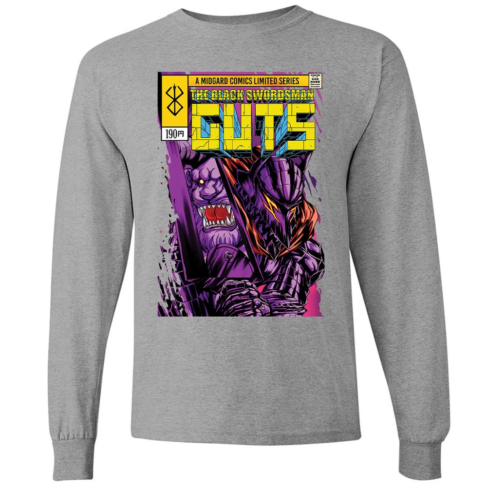 Long Sleeve T-Shirt - Y1GHFHZ2 - Graphite Heather - 6
