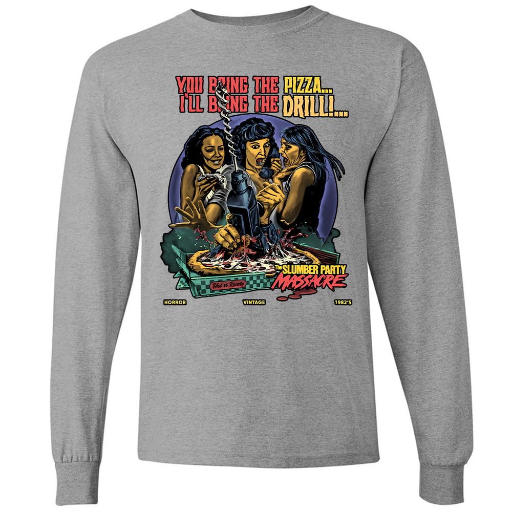 Long Sleeve T-Shirt - WVC5Q7X5 - Graphite Heather - 6