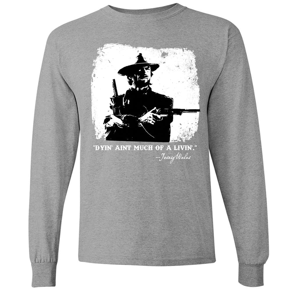 Long Sleeve T-Shirt - 8AY1JKTQ - Graphite Heather - 6