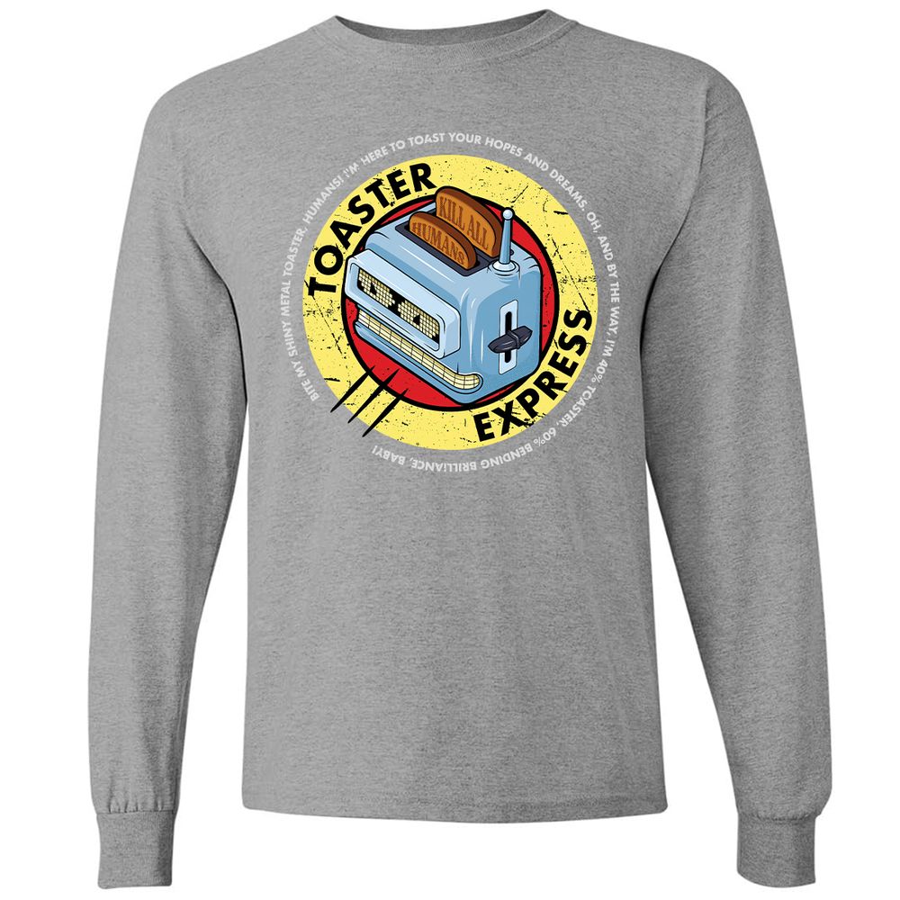 Long Sleeve T-Shirt - UPWF6Y5M - Graphite Heather - 6