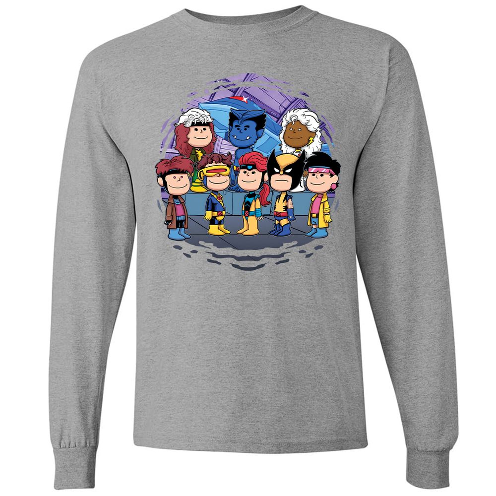 Long Sleeve T-Shirt - M396MJWE - Graphite Heather - 6