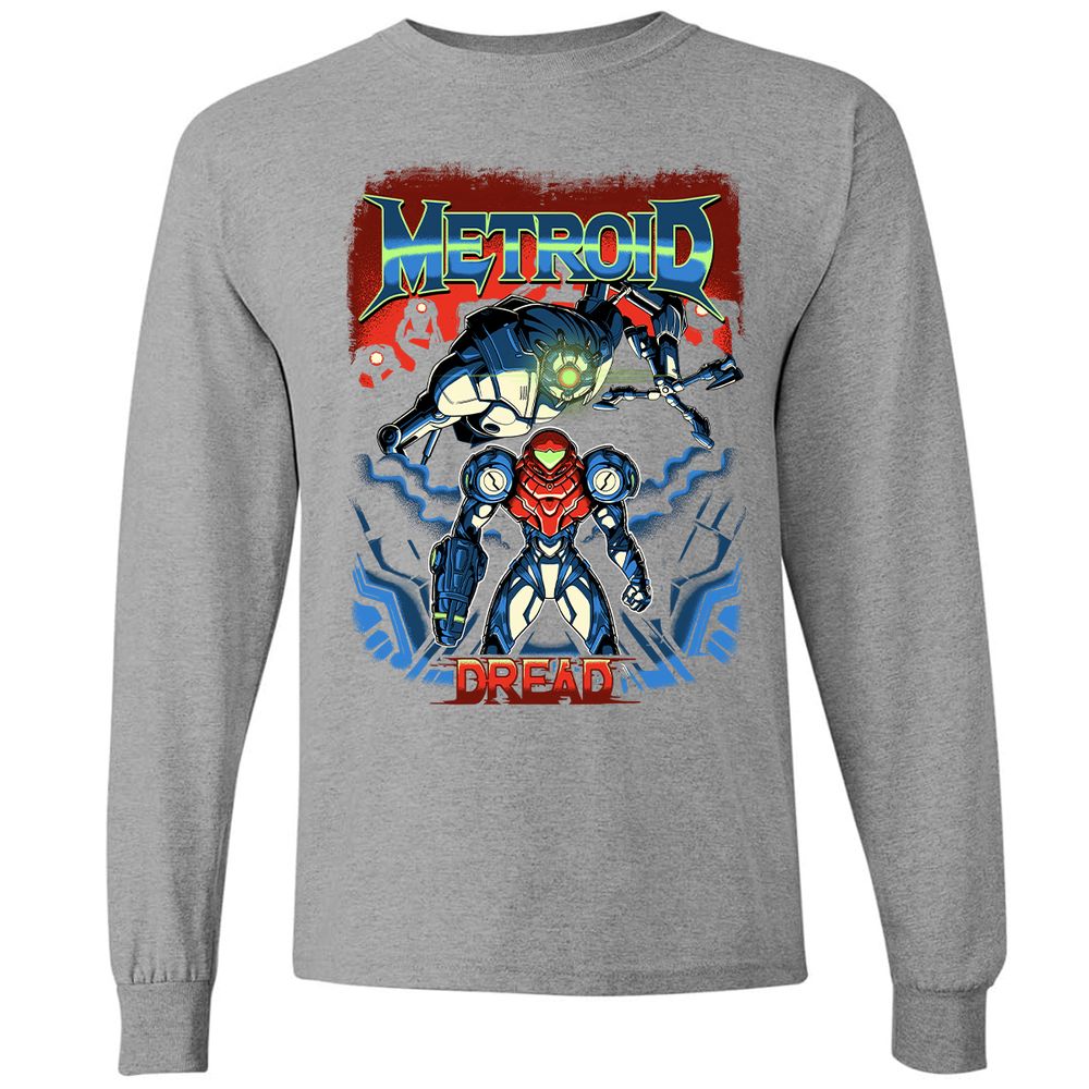 Long Sleeve T-Shirt - UF87G6JX - Graphite Heather - 6