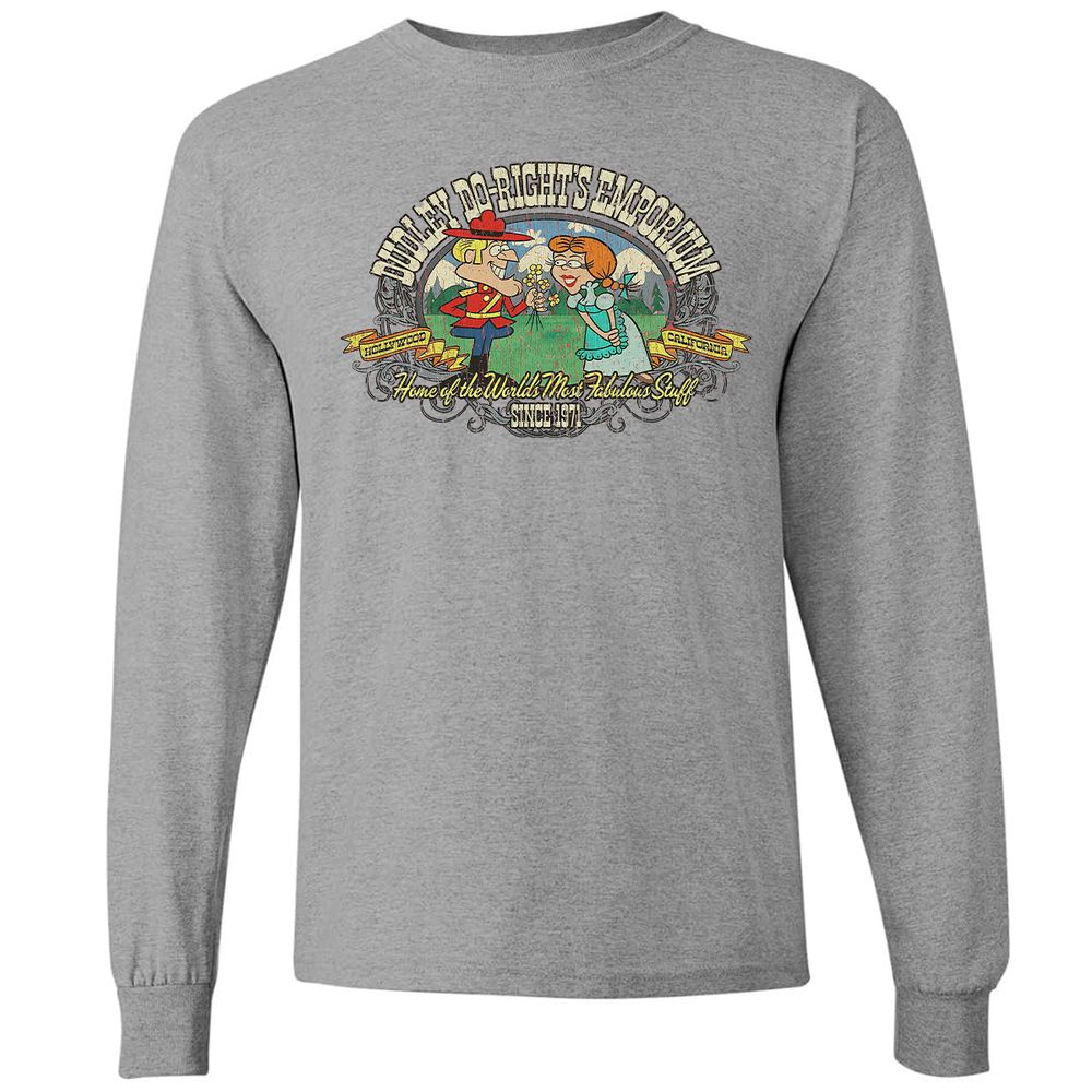 Long Sleeve T-Shirt - UQJM8KDW - Graphite Heather - 6