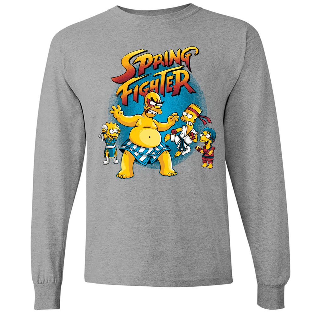 Long Sleeve T-Shirt - LXHBHMV4 - Graphite Heather - 6