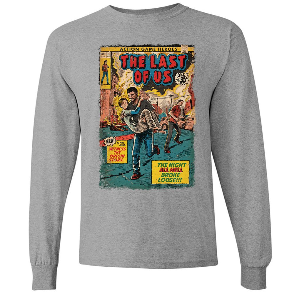 Long Sleeve T-Shirt - GR8HG68S - Graphite Heather - 6