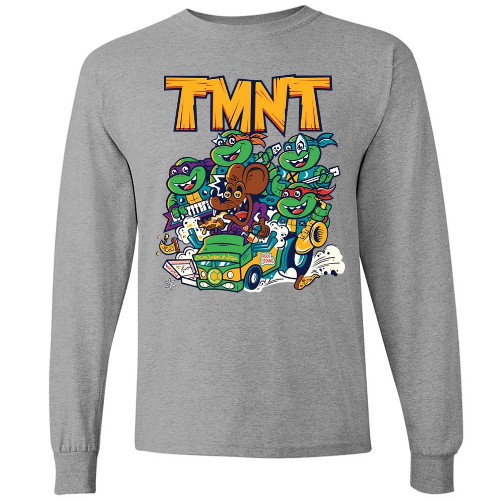 Long Sleeve T-Shirt - 7DB2YP81 - Graphite Heather - 6