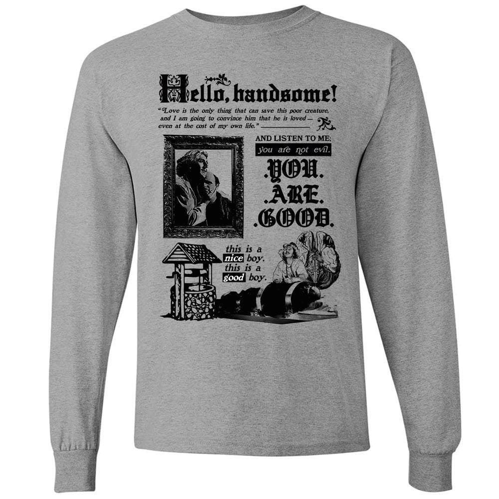 Long Sleeve T-Shirt - 9H6ZNKSG - Graphite Heather - 6