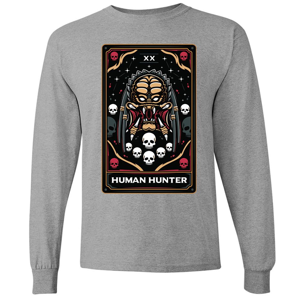 Long Sleeve T-Shirt - K5UN3HDR - Graphite Heather - 6