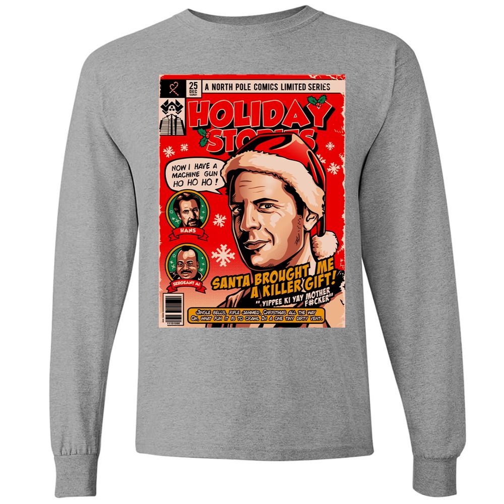 Long Sleeve T-Shirt - W7SXNDXL - Graphite Heather - 6