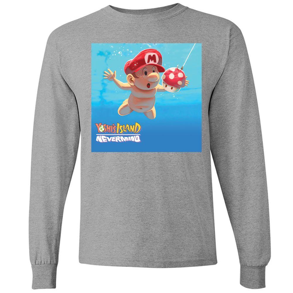 Long Sleeve T-Shirt - AZSKKE81 - Graphite Heather - 6