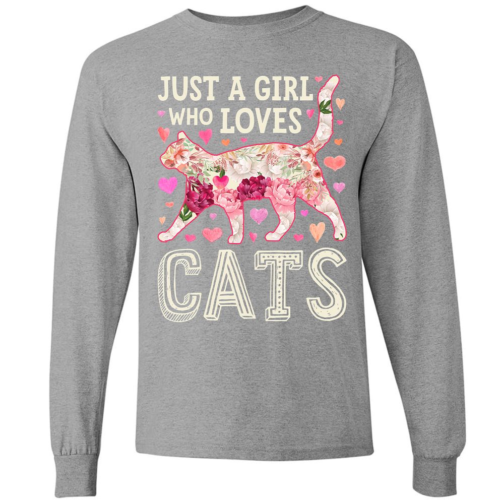 Long Sleeve T-Shirt - Q9VQZEZA - Graphite Heather - 6