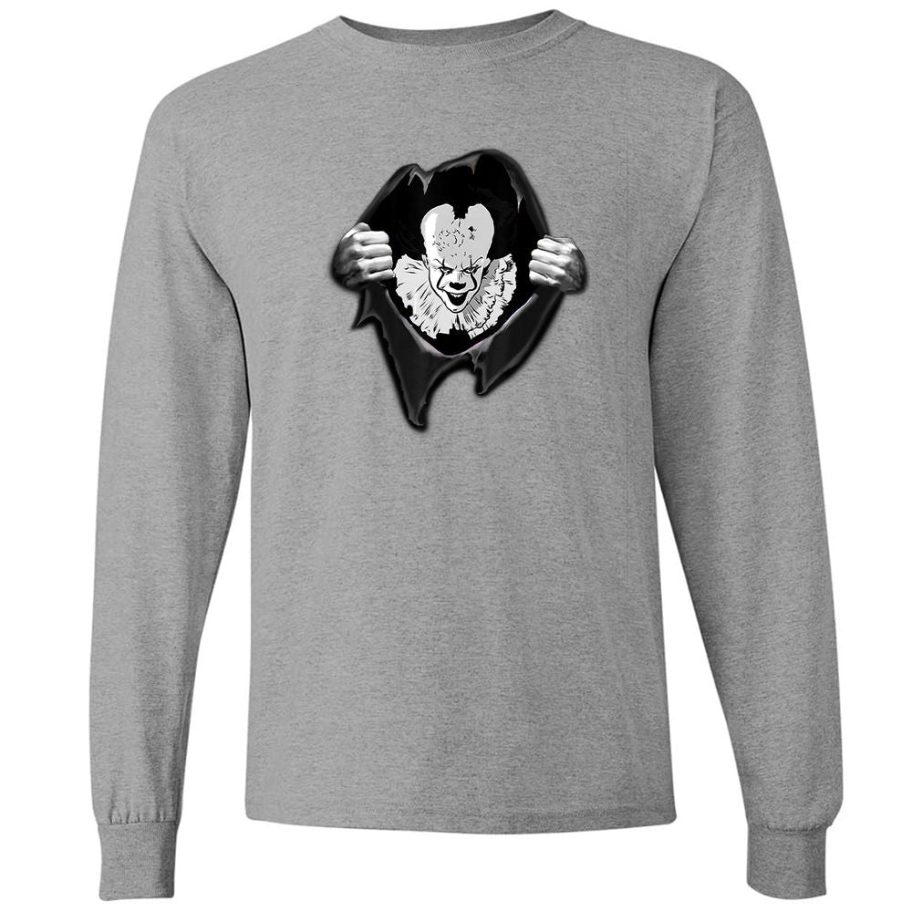 Long Sleeve T-Shirt - GQSXEAGN - Graphite Heather - 6