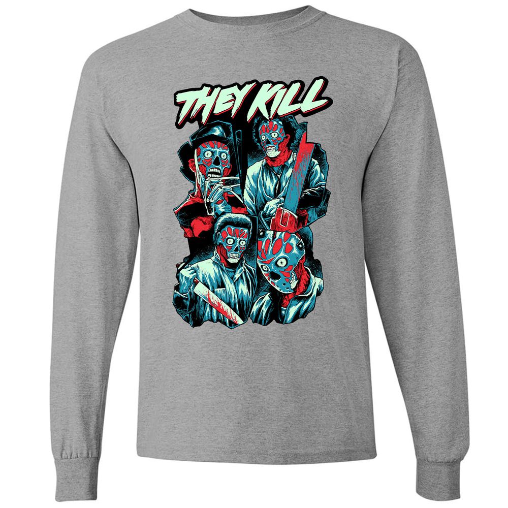 Long Sleeve T-Shirt - MX3AYYUW - Graphite Heather - 6