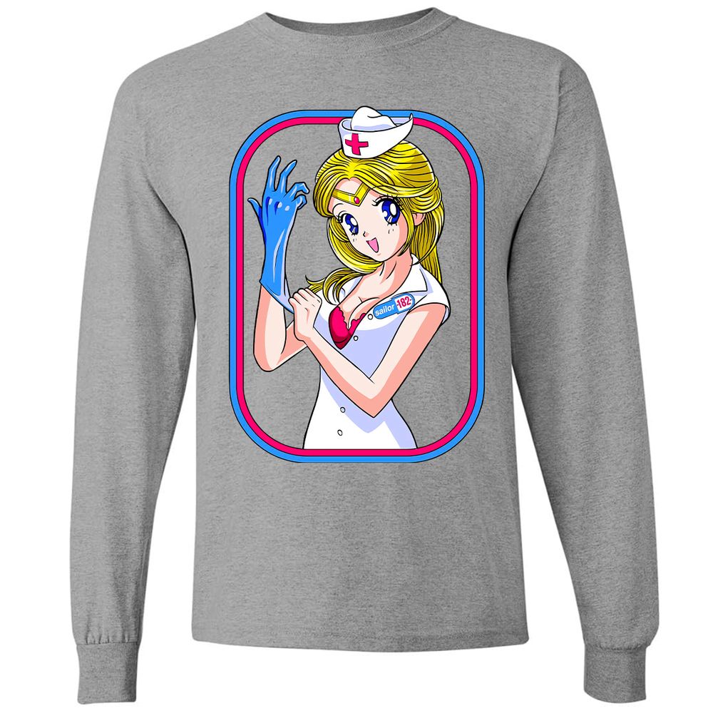 Long Sleeve T-Shirt - A7AR8TN5 - Graphite Heather - 6