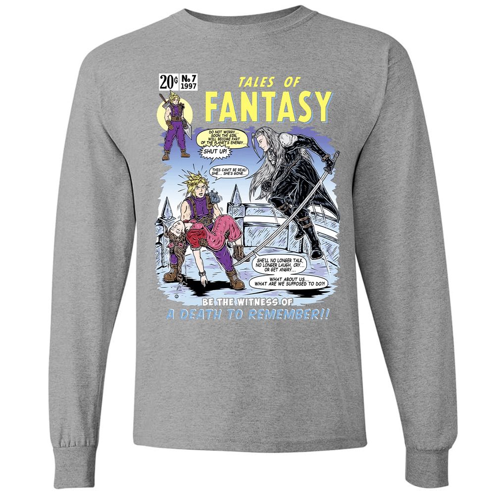 Long Sleeve T-Shirt - 6YPH1VY1 - Graphite Heather - 6