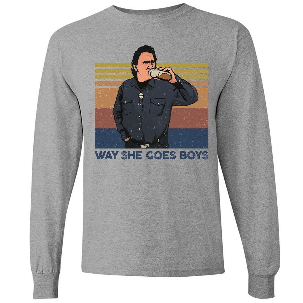 Long Sleeve T-Shirt - FPKDXU5M - Graphite Heather - 6