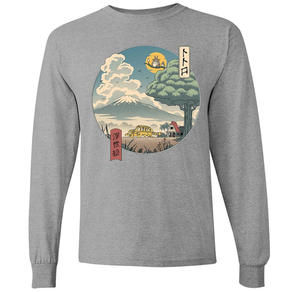 Long Sleeve T-Shirt - 5KUF9F3R - Graphite Heather - 6