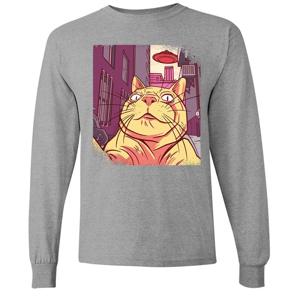 Long Sleeve T-Shirt - 7NTDVBCJ - Graphite Heather - 6