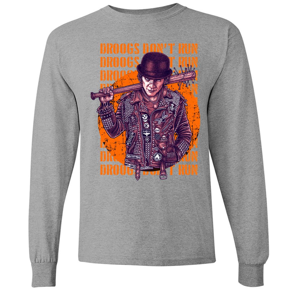 Long Sleeve T-Shirt - QS2Q8NZ2 - Graphite Heather - 6