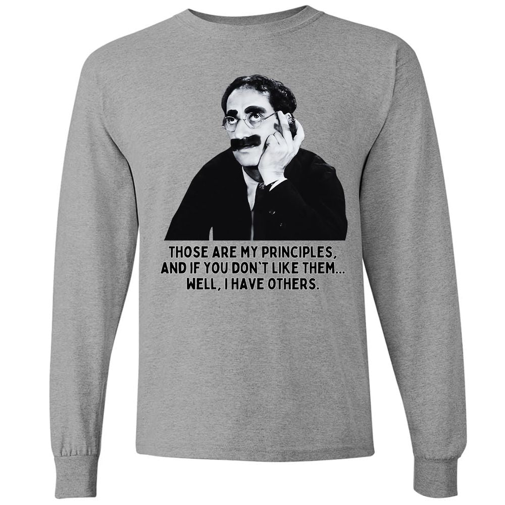 Long Sleeve T-Shirt - NRZGMQT2 - Graphite Heather - 6