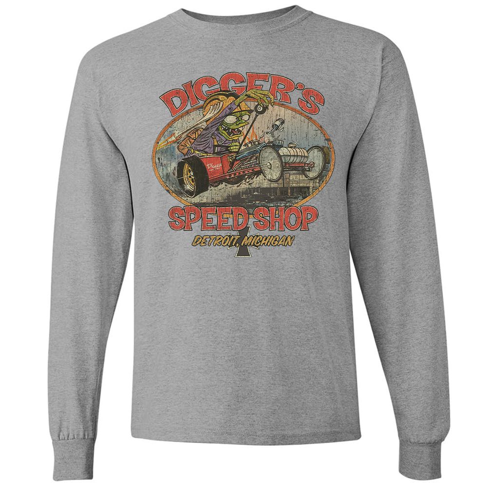 Digger's Speed Shop 1967 - Graphite Heather - 6