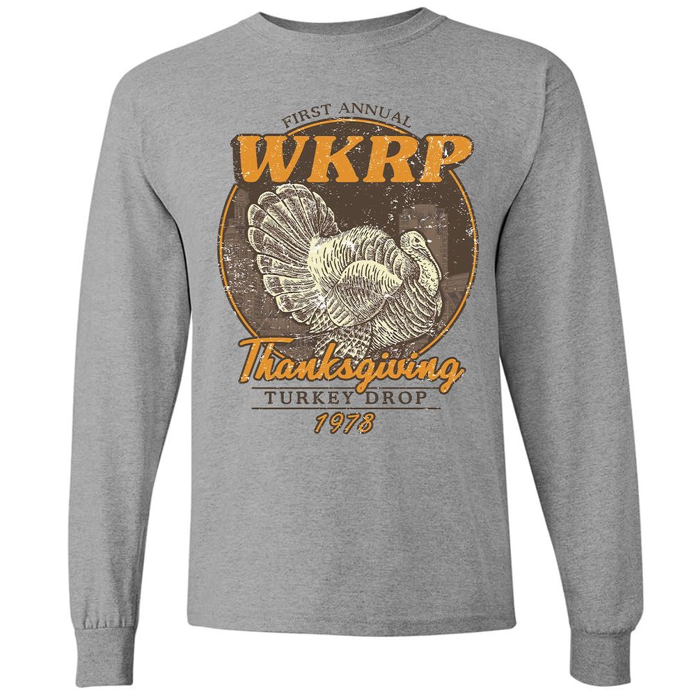 WKRP Turkey Drop - Graphite Heather - 6