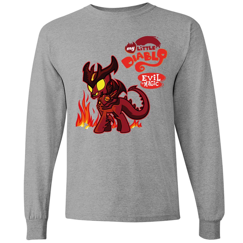 Long Sleeve T-Shirt - HHEWM7HT - Graphite Heather - 6