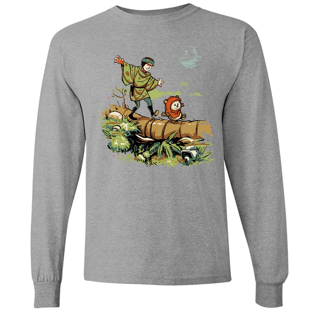 Long Sleeve T-Shirt - P4KFTRH5 - Graphite Heather - 6