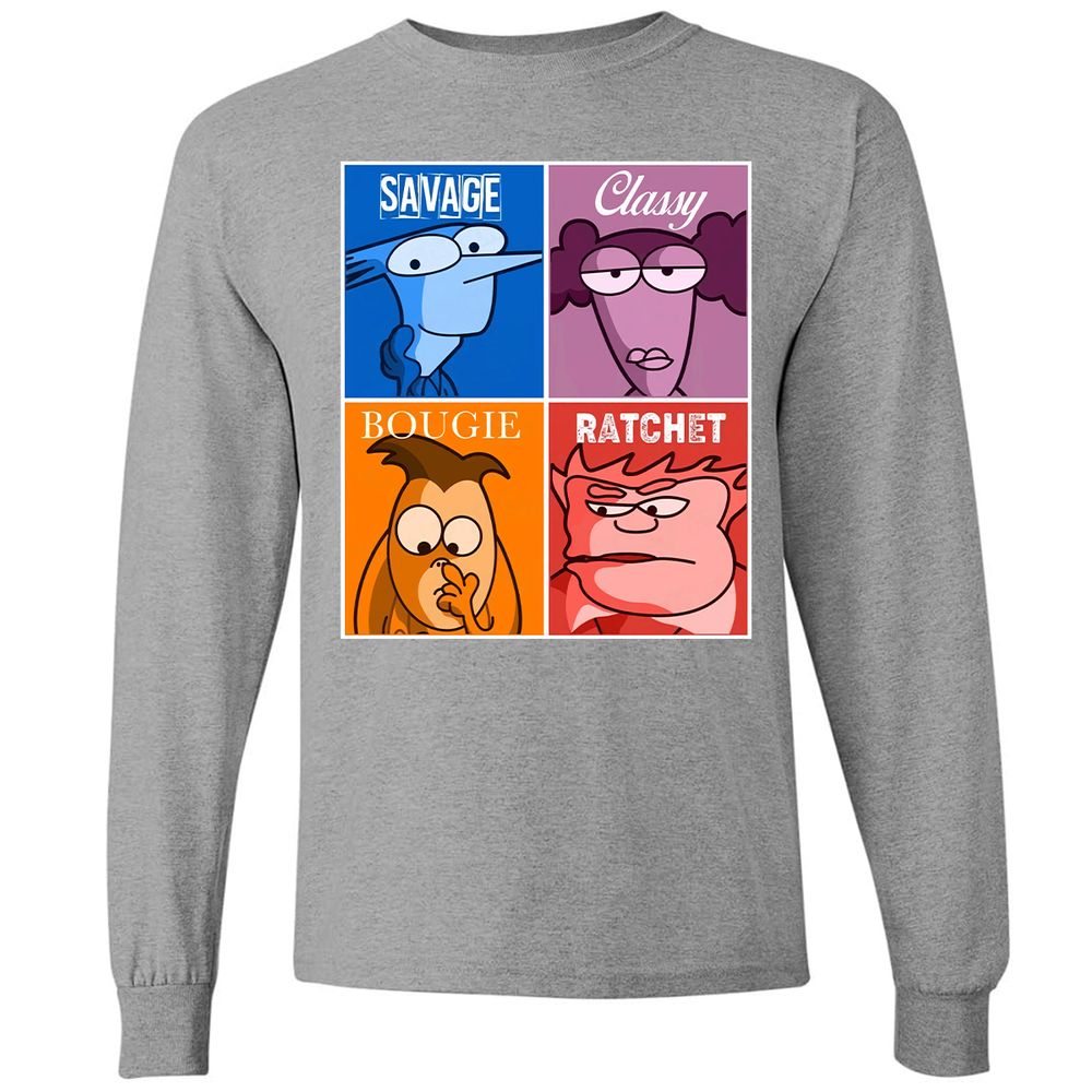 Long Sleeve T-Shirt - 2457RDYW - Graphite Heather - 6