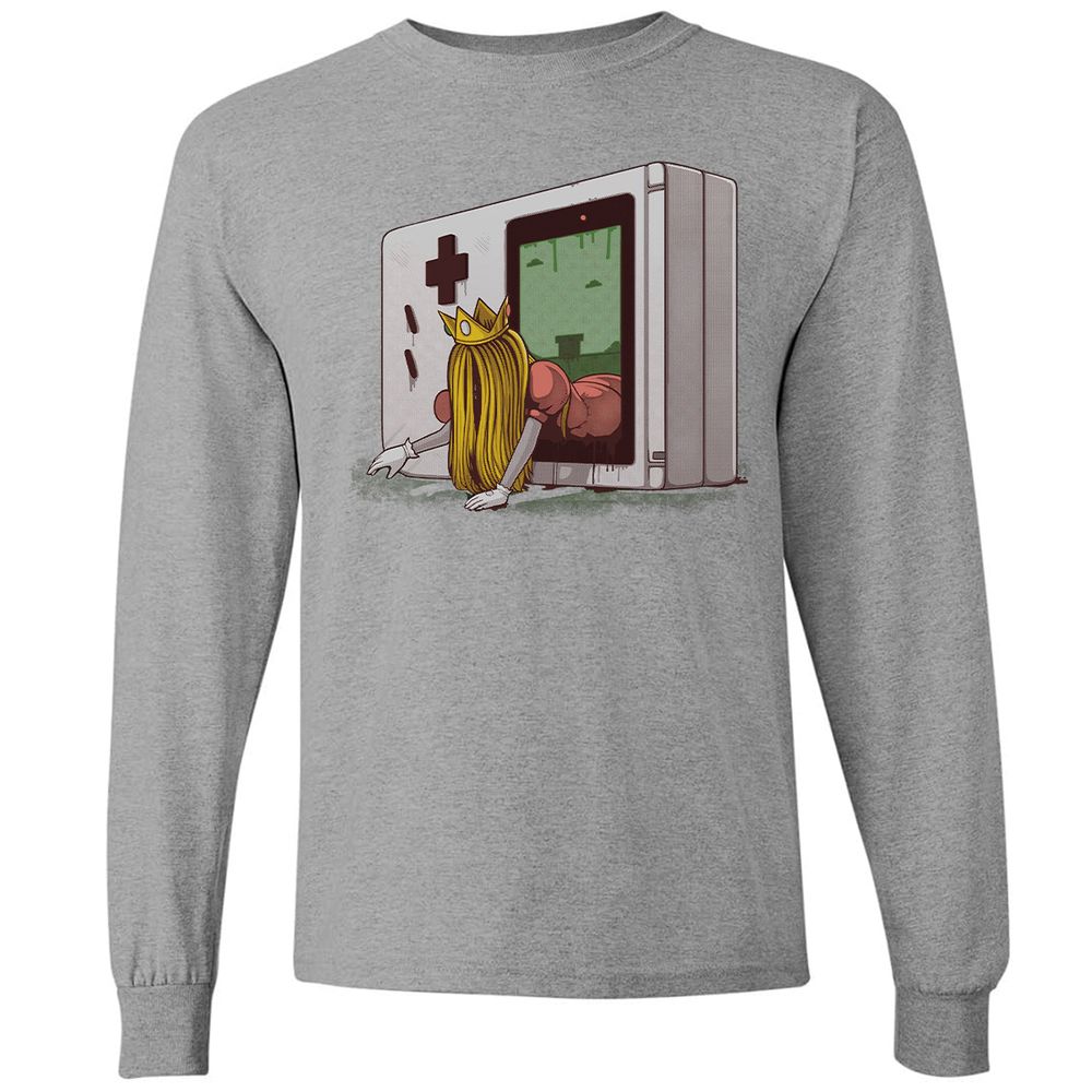 Long Sleeve T-Shirt - VD3BWJD1 - Graphite Heather - 6