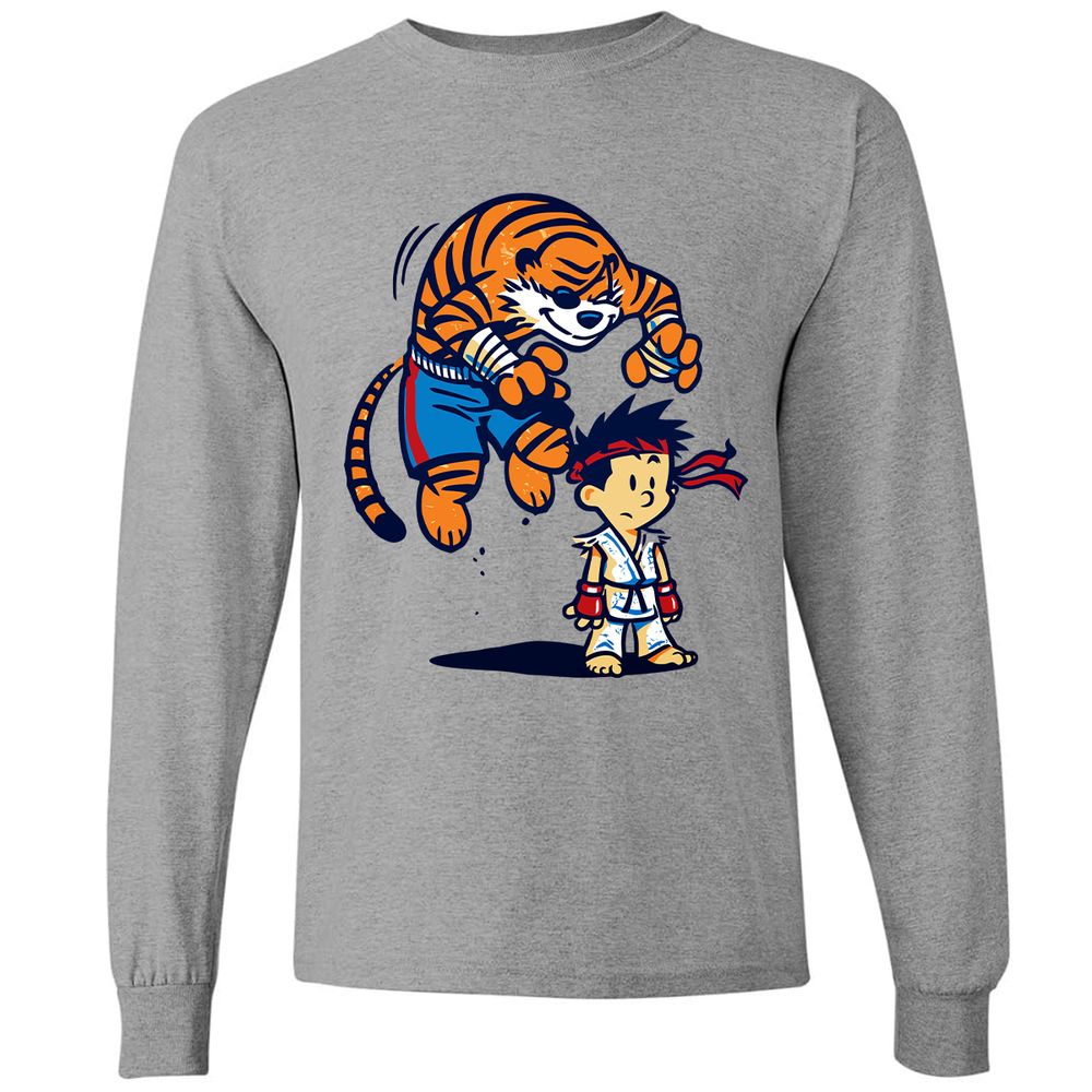 Long Sleeve T-Shirt - SWRT7JJV - Graphite Heather - 6
