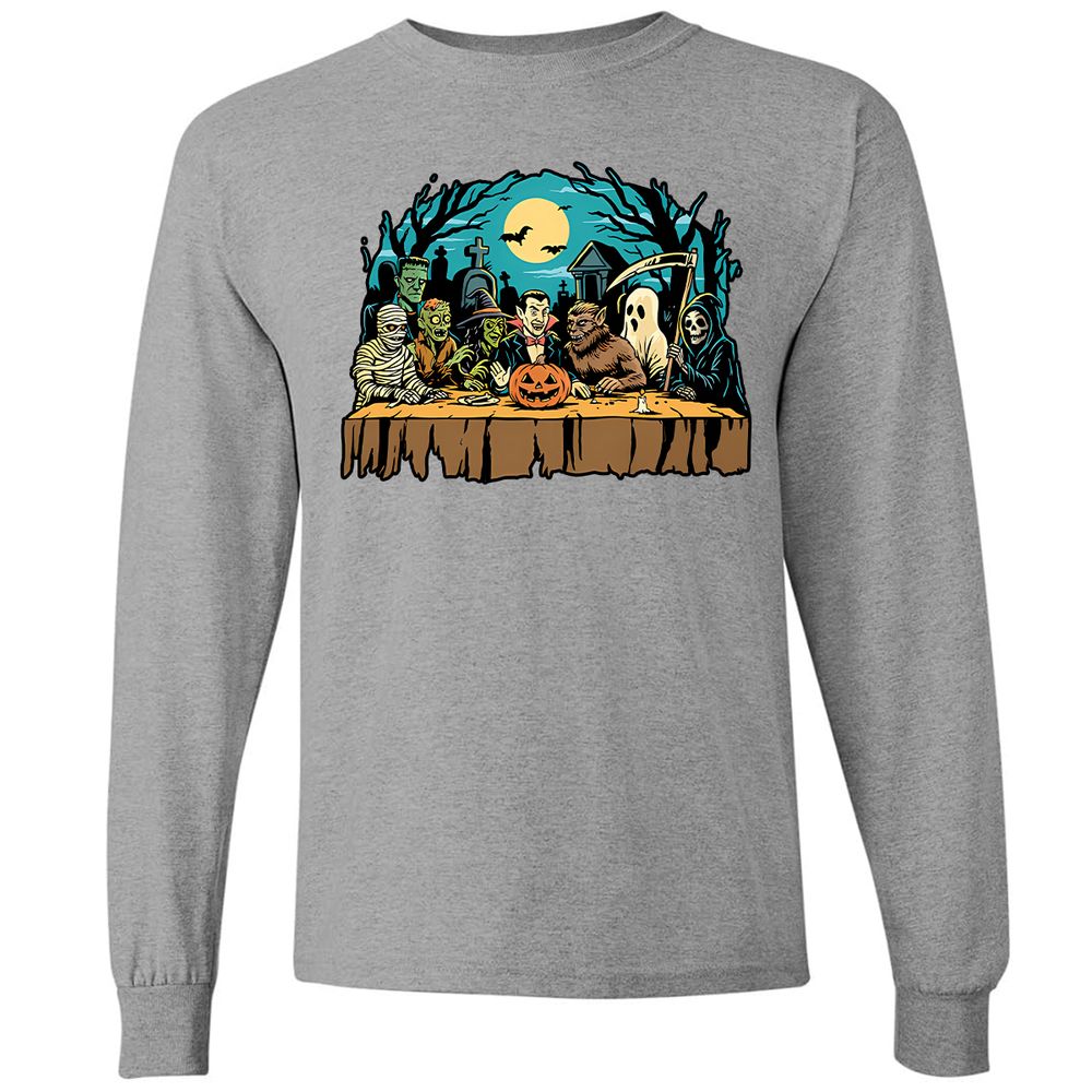 Long Sleeve T-Shirt - XD8KB45T - Graphite Heather - 6