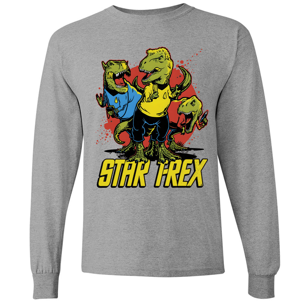 Long Sleeve T-Shirt - M5W7BJFZ - Graphite Heather - 6