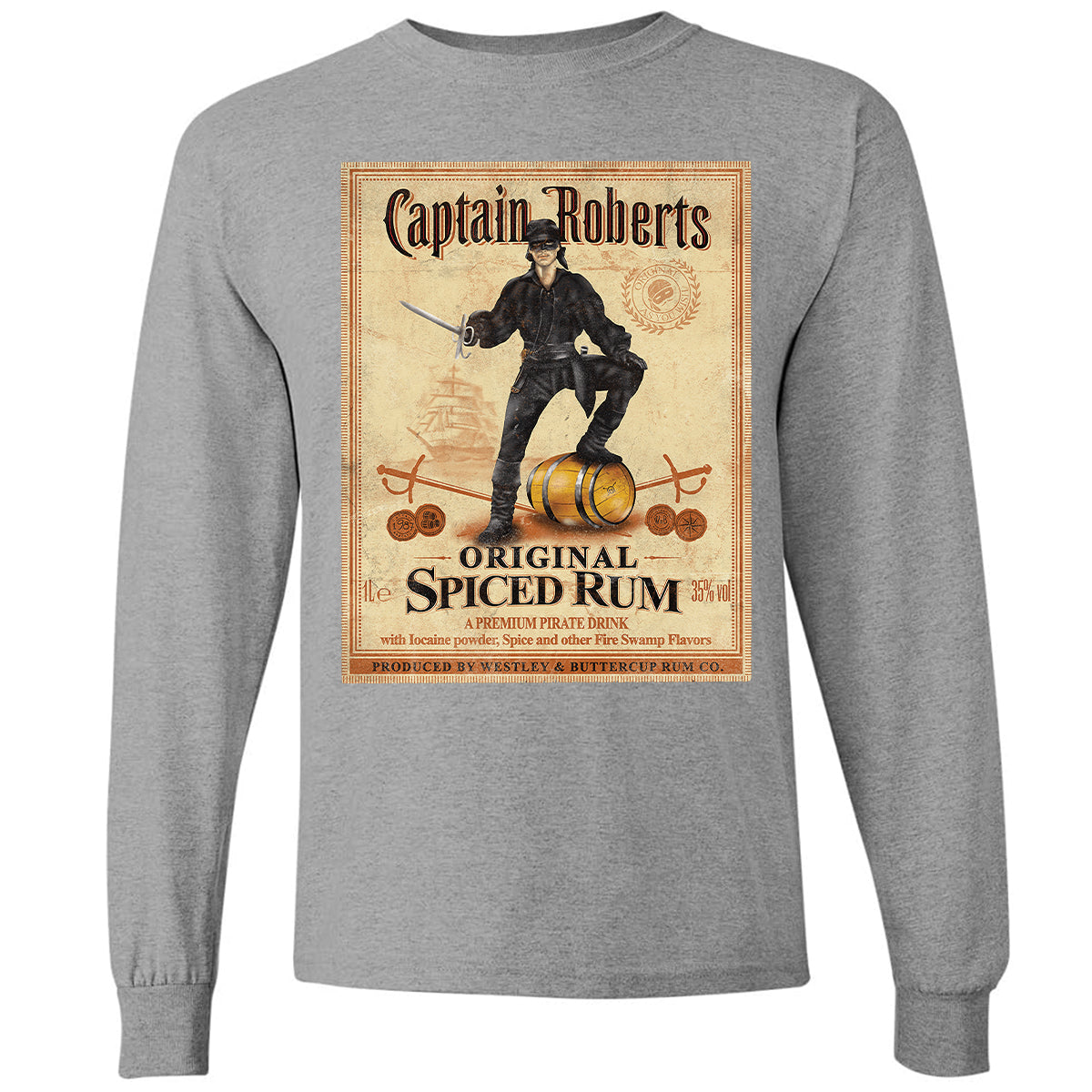 Long Sleeve T-Shirt - QHEVJG1M - Graphite Heather - 6