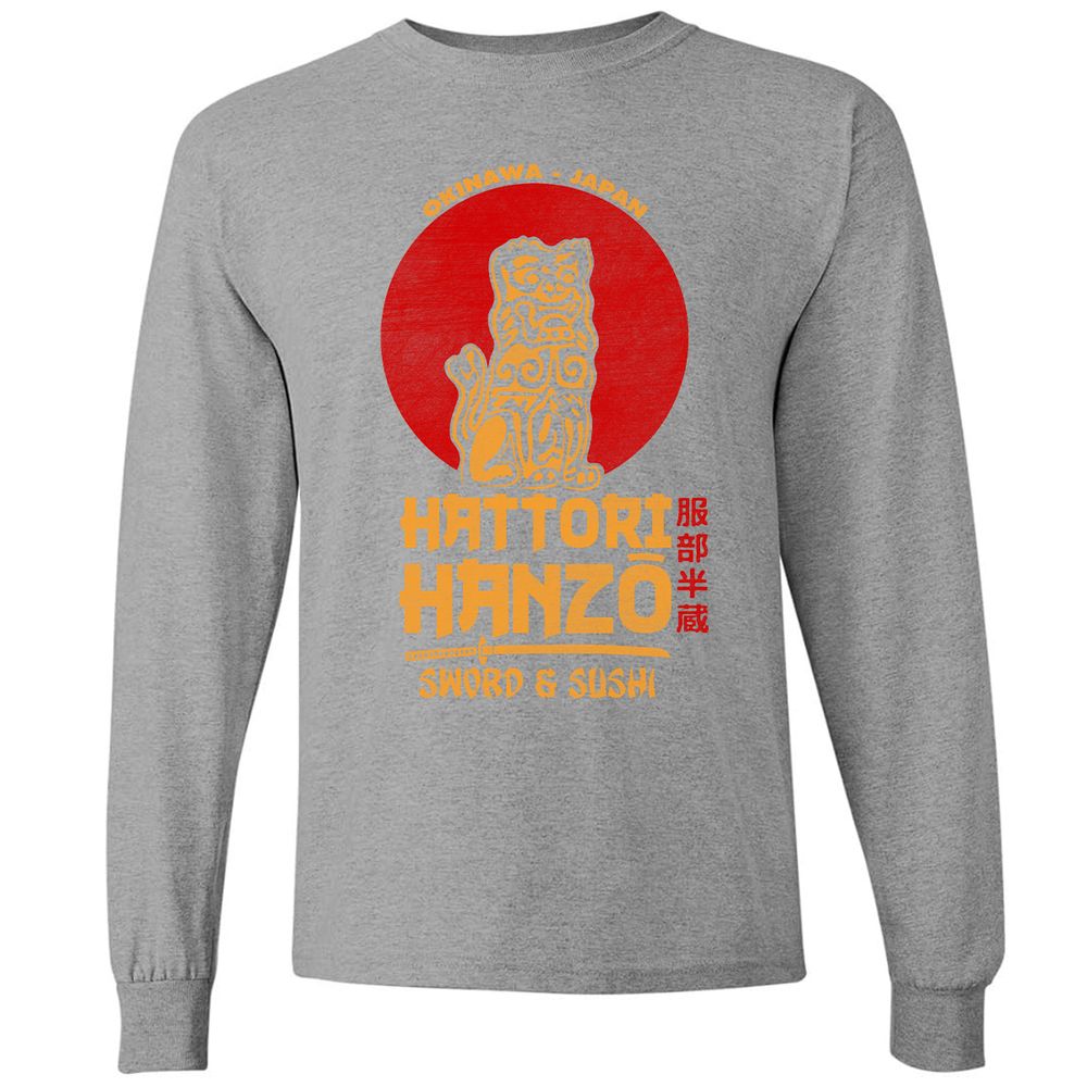 Long Sleeve T-Shirt - HA2BABVN - Graphite Heather - 6