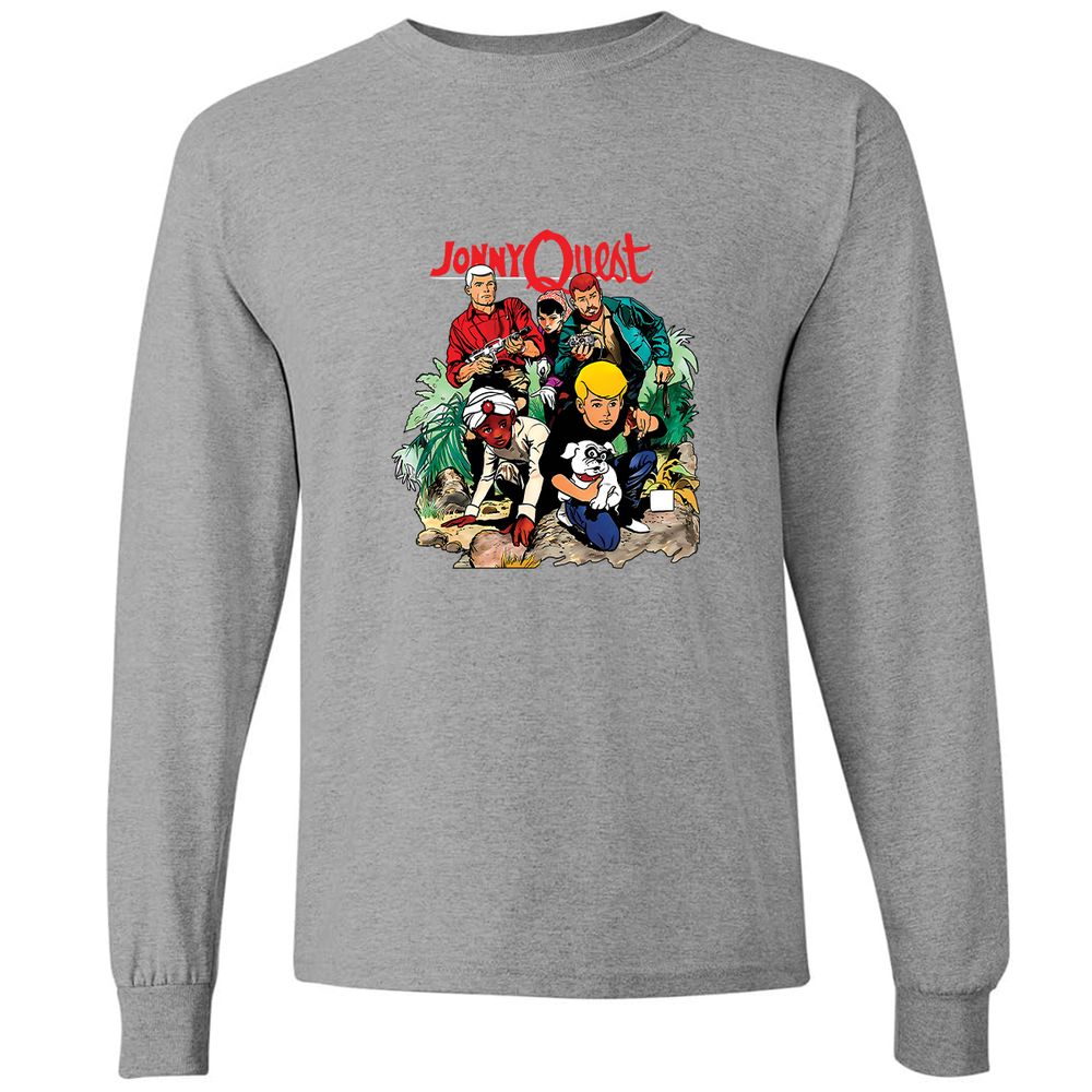 Long Sleeve T-Shirt - 7EQVG73D - Graphite Heather - 6