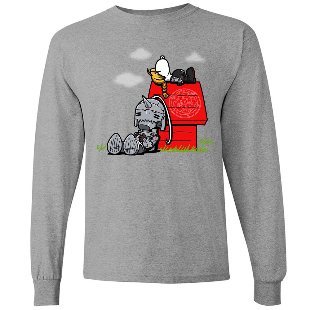 Long Sleeve T-Shirt - 2Q6ULEG9 - Graphite Heather - 6