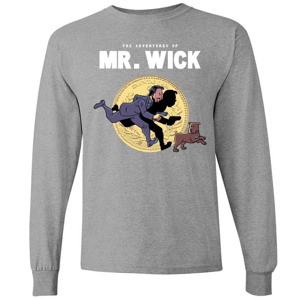 Long Sleeve T-Shirt - MJ137SXU - Graphite Heather - 6