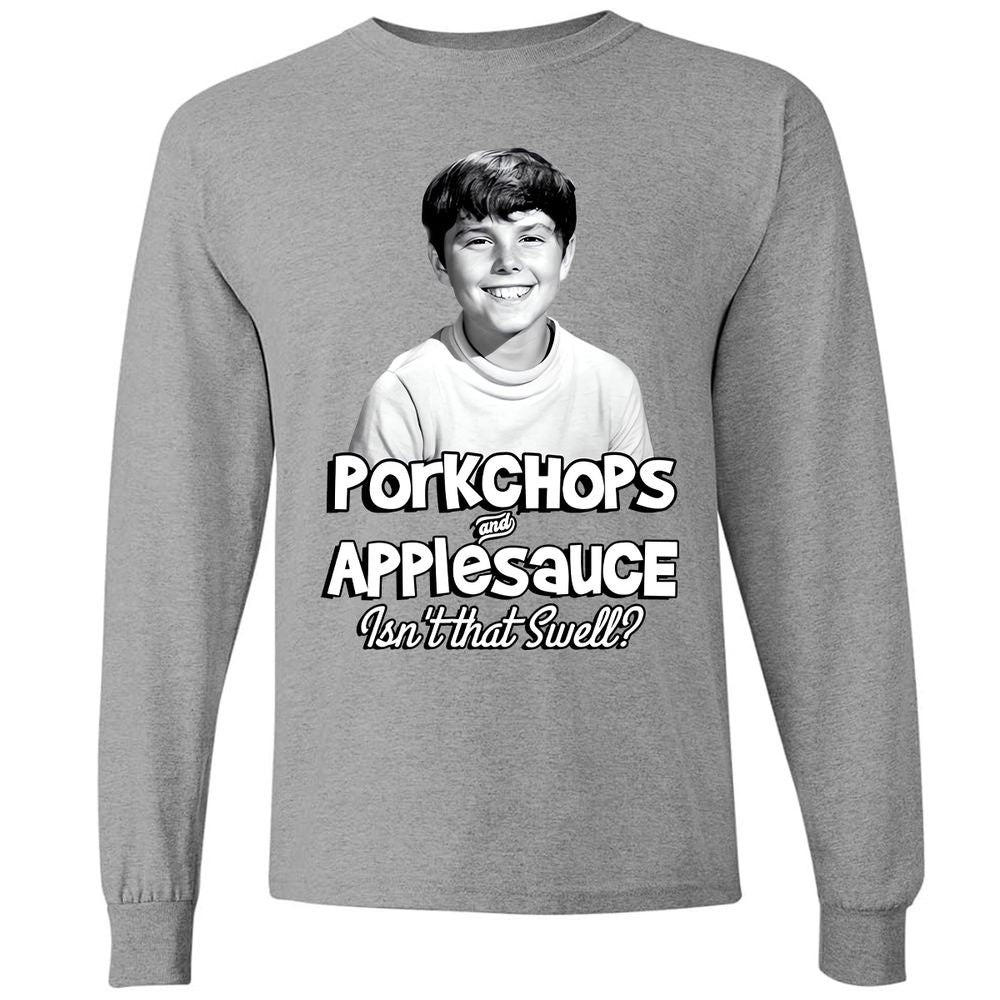 Long Sleeve T-Shirt - 6QBJBGQ5 - Graphite Heather - 6