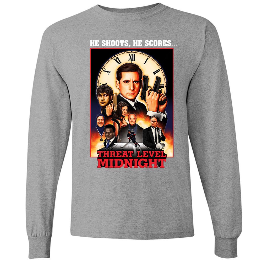 Long Sleeve T-Shirt - 14XJX6CS - Graphite Heather - 6