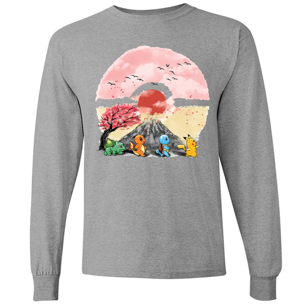 Long Sleeve T-Shirt - 2KAD3BEV - Graphite Heather - 6