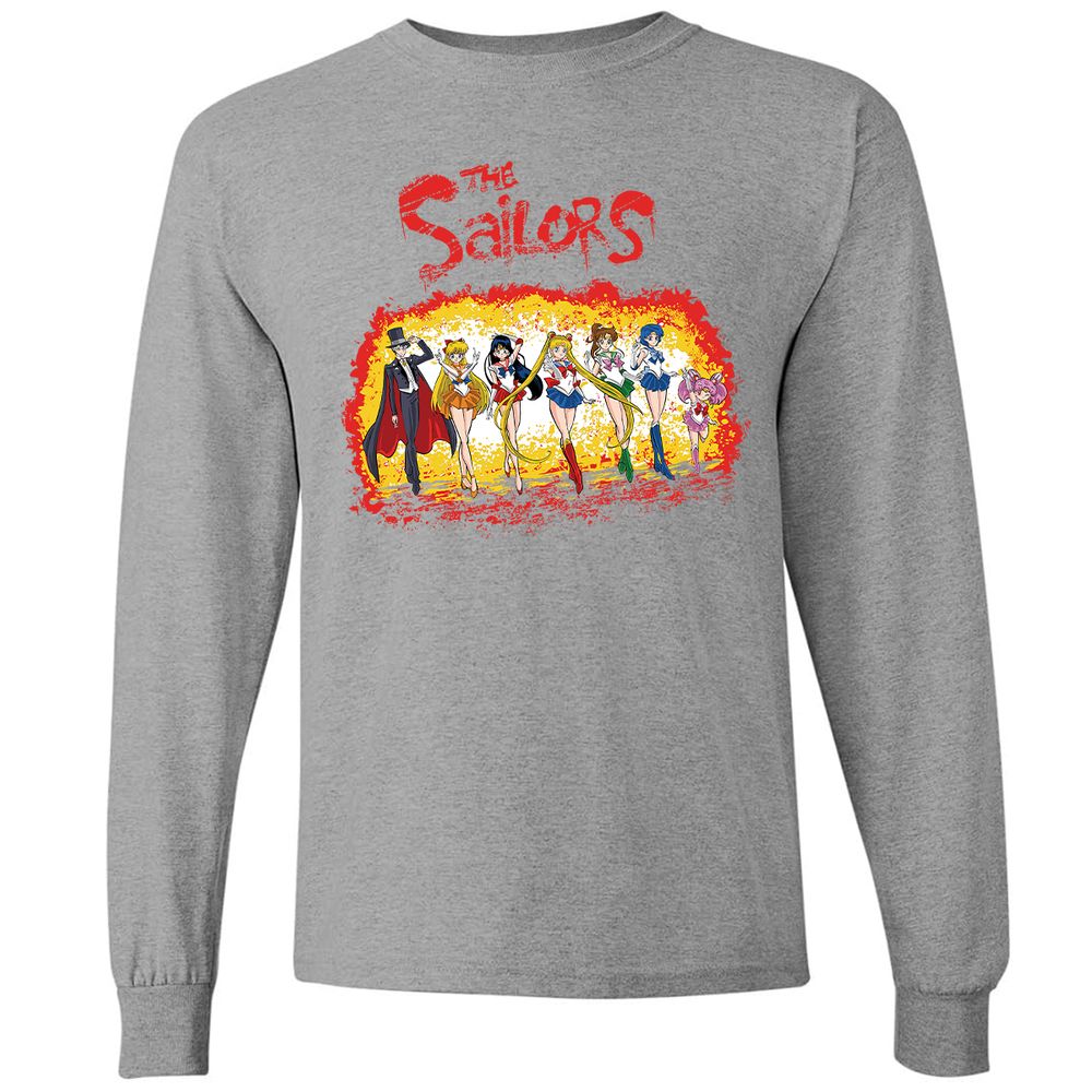 Long Sleeve T-Shirt - 8DLSBJXV - Graphite Heather - 6