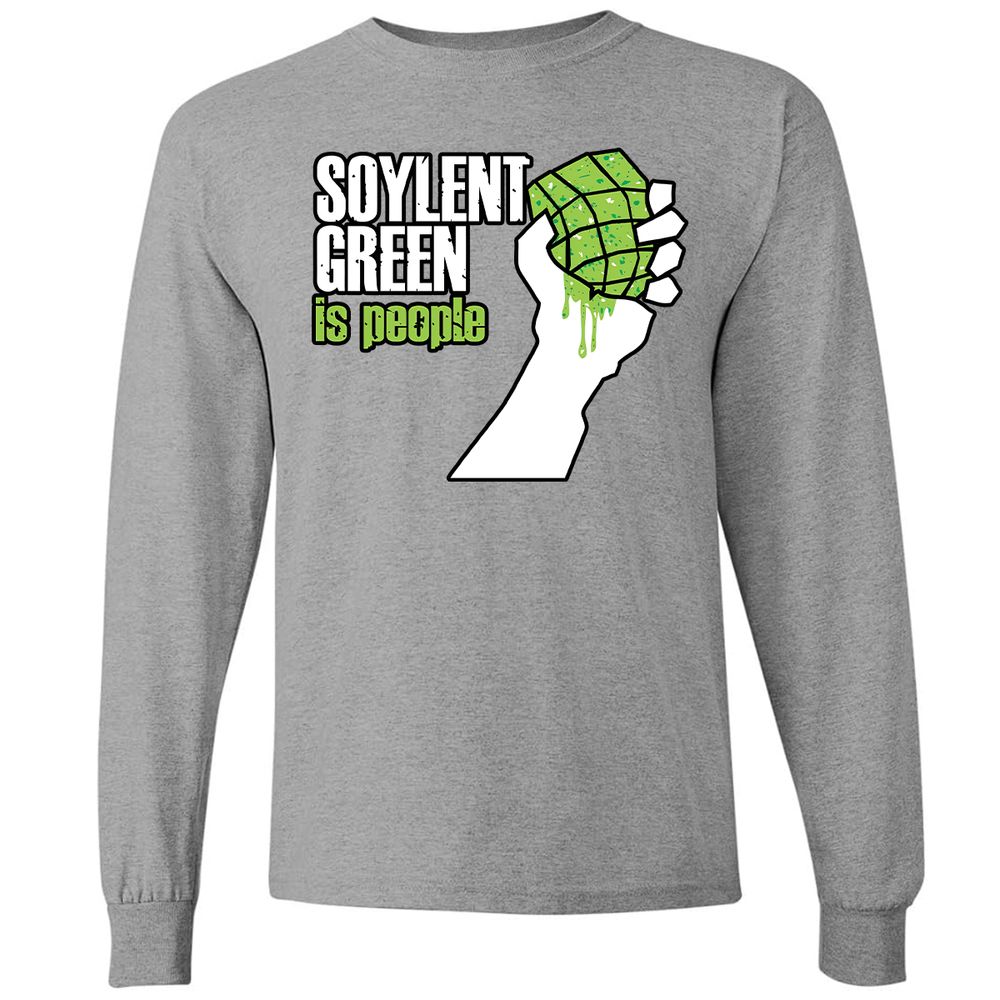 Long Sleeve T-Shirt - Q4RR432M - Graphite Heather - 6