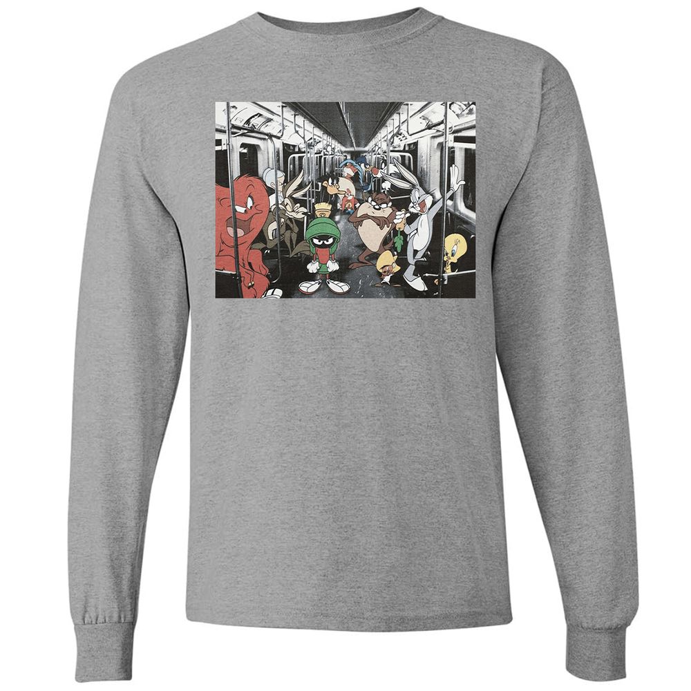 Long Sleeve T-Shirt - 435VERFD - Graphite Heather - 6