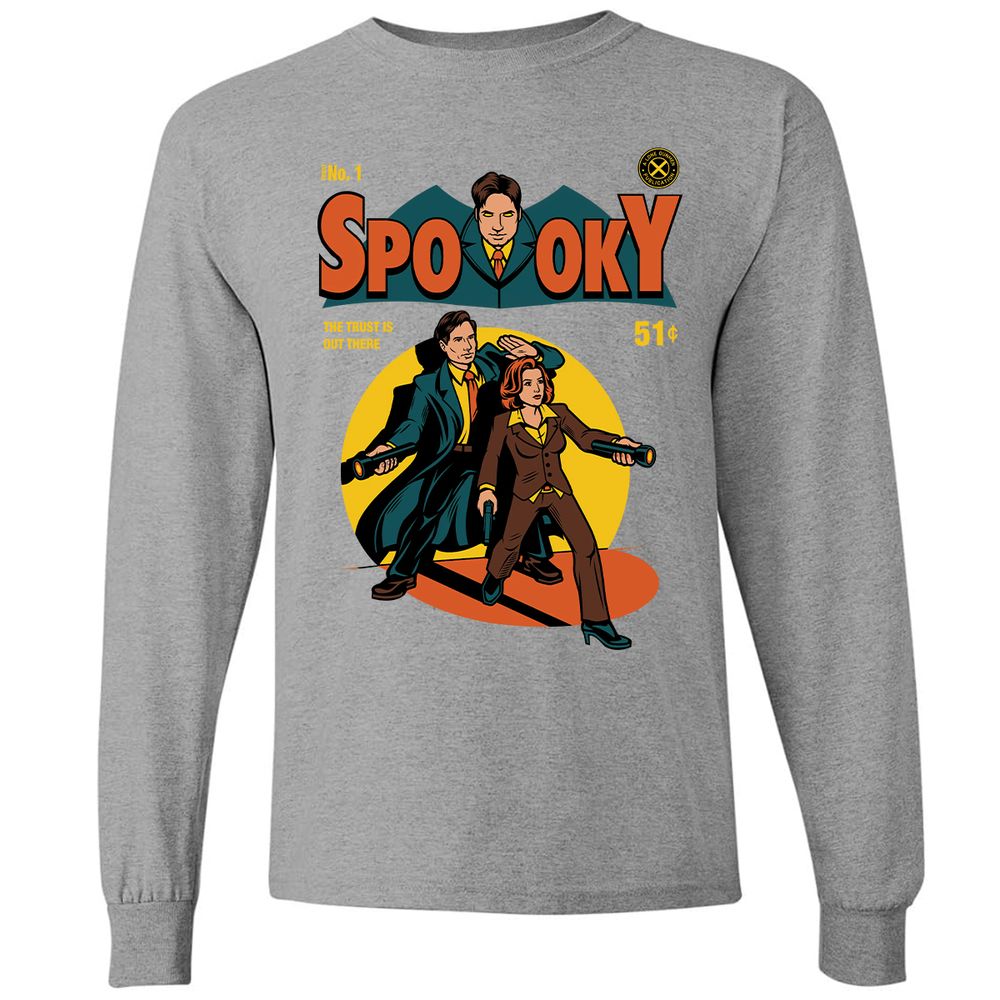 Long Sleeve T-Shirt - E7E5UJLV - Graphite Heather - 6