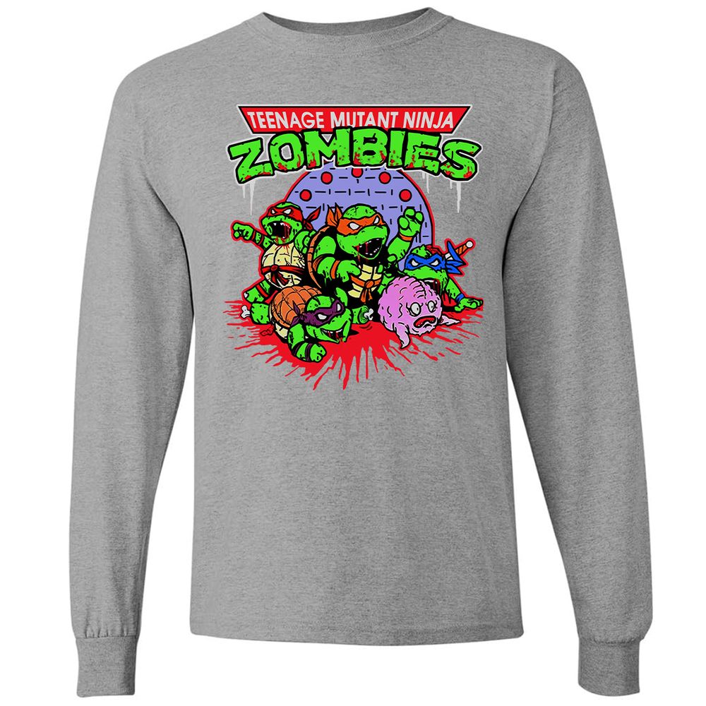 Long Sleeve T-Shirt - SKN41A3J - Graphite Heather - 6